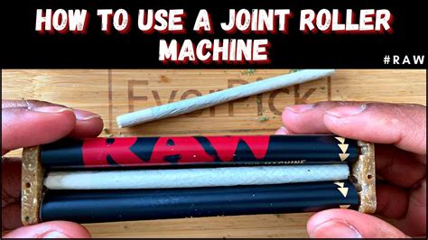 raw rolling machine instructions